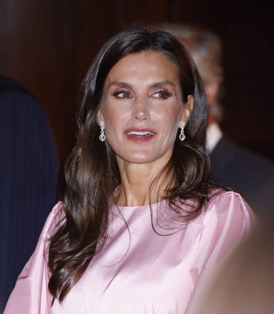 El peinado de la Reina Letizia en el concierto previo a los Premios Princesa de Asturias.