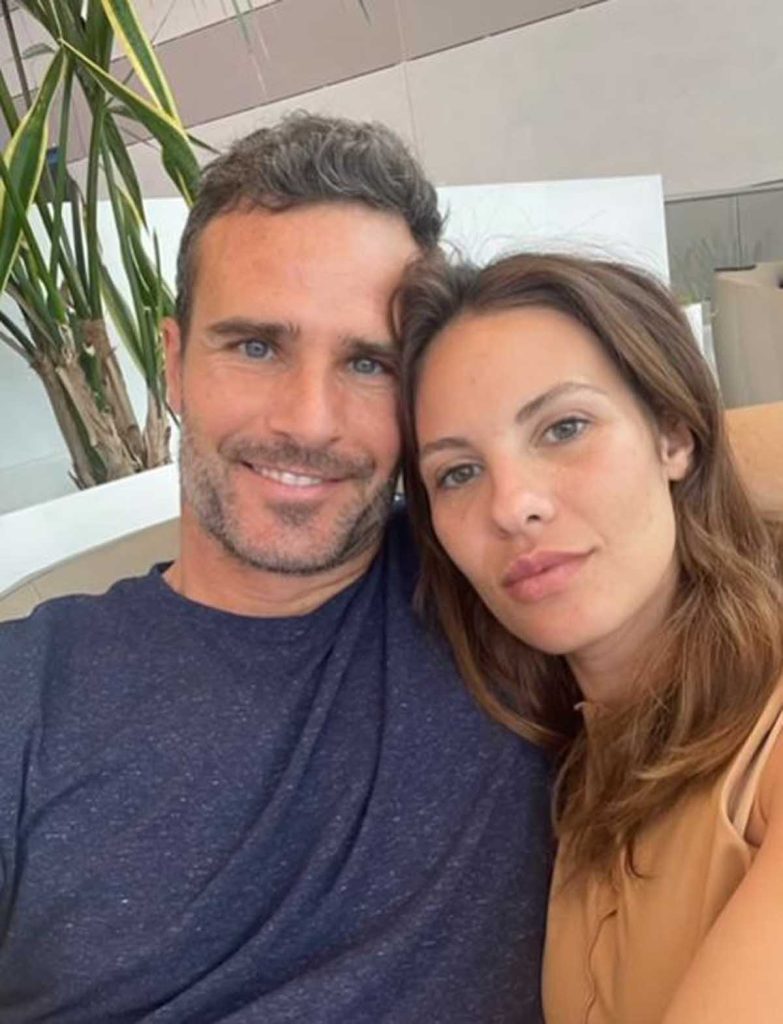 Pablo Marqués y Jessica Bueno juntos en un selfie.