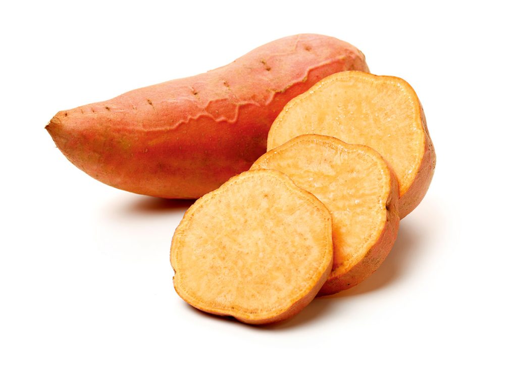 batata, uno de los alimentos que cuidan la piel