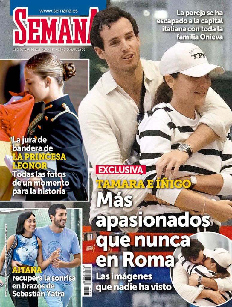 Aitana y Sebastián Yatra, en la portada de la Revista SEMANA.