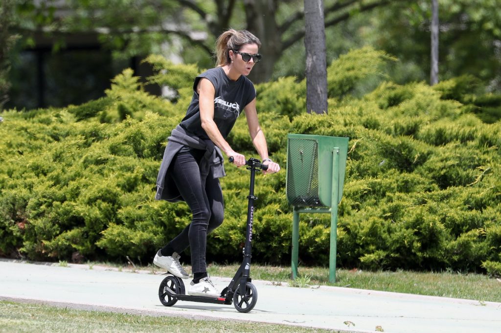 Amelia Bono es muy activa y cuida su alimentación con recetas saludables