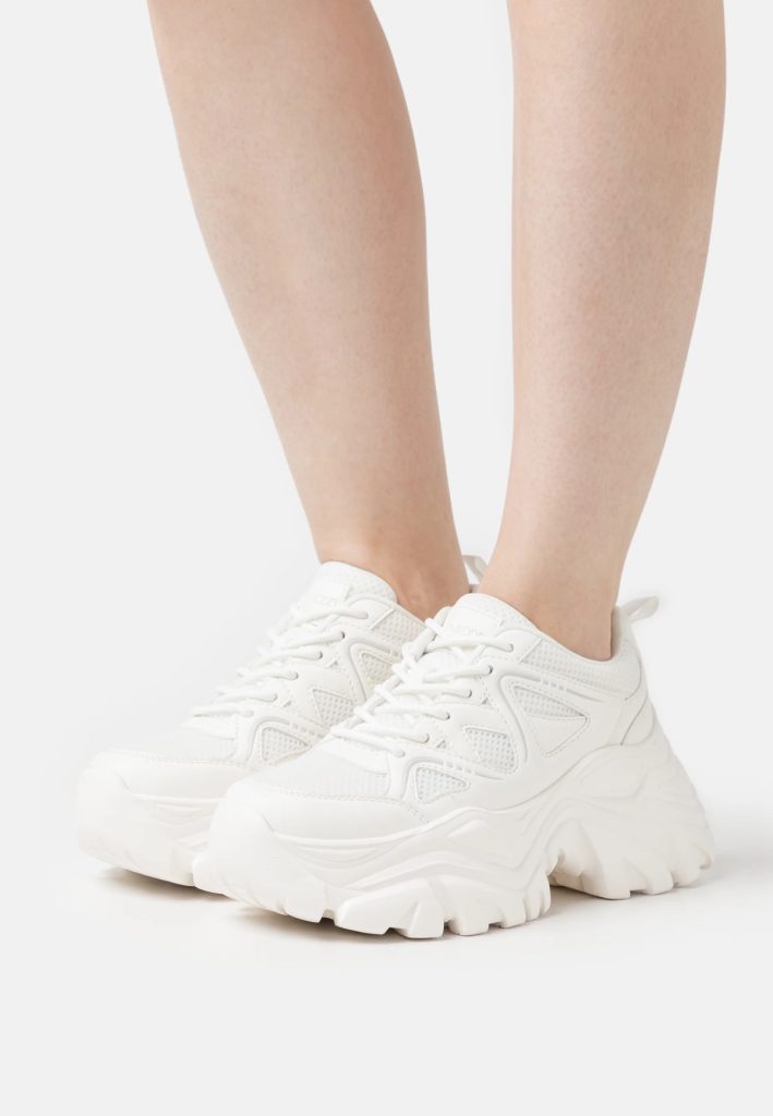 Zapatillas blancas con suela track de Even&Odd, de venta en Zalando.