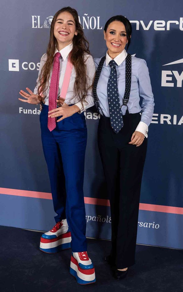 Cruz Sánchez de Lara y Cósima Ramírez en los premios de El Español