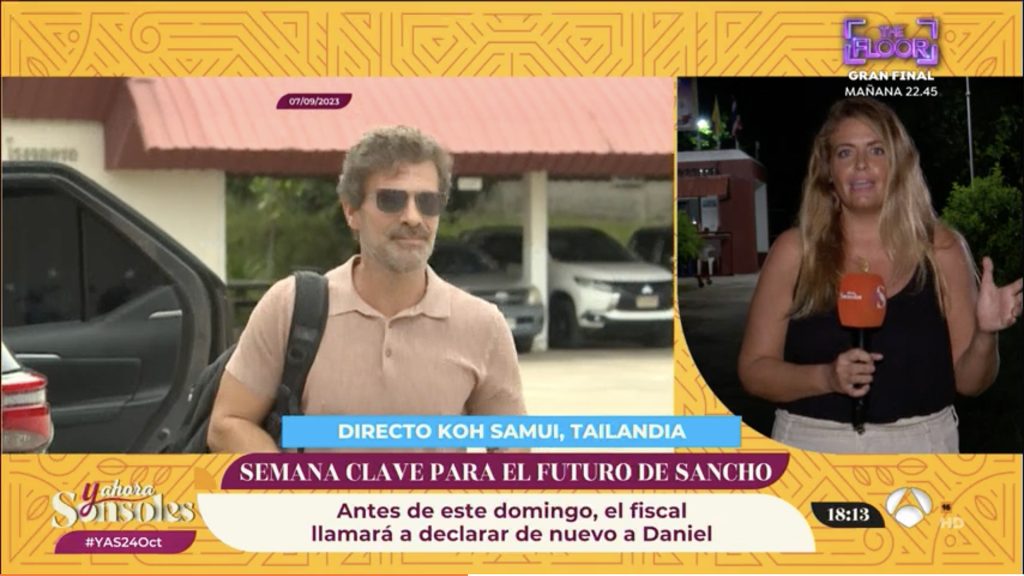 'Y ahora Sonsoles' da la última hora sobre el caso Daniel Sancho.