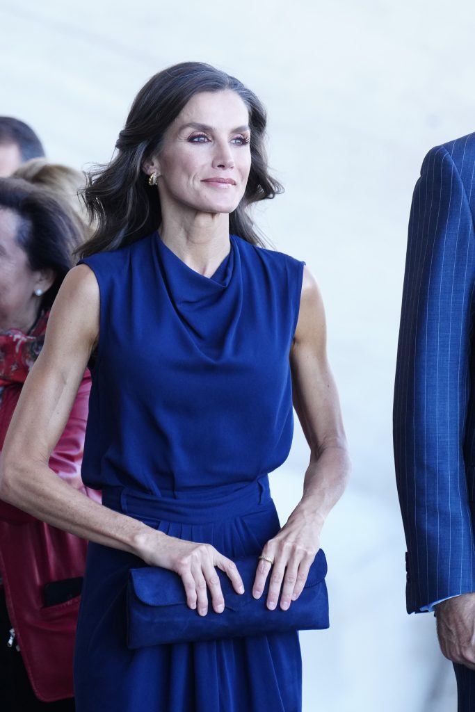 La Reina Letizia en un acto en Tenerife. 