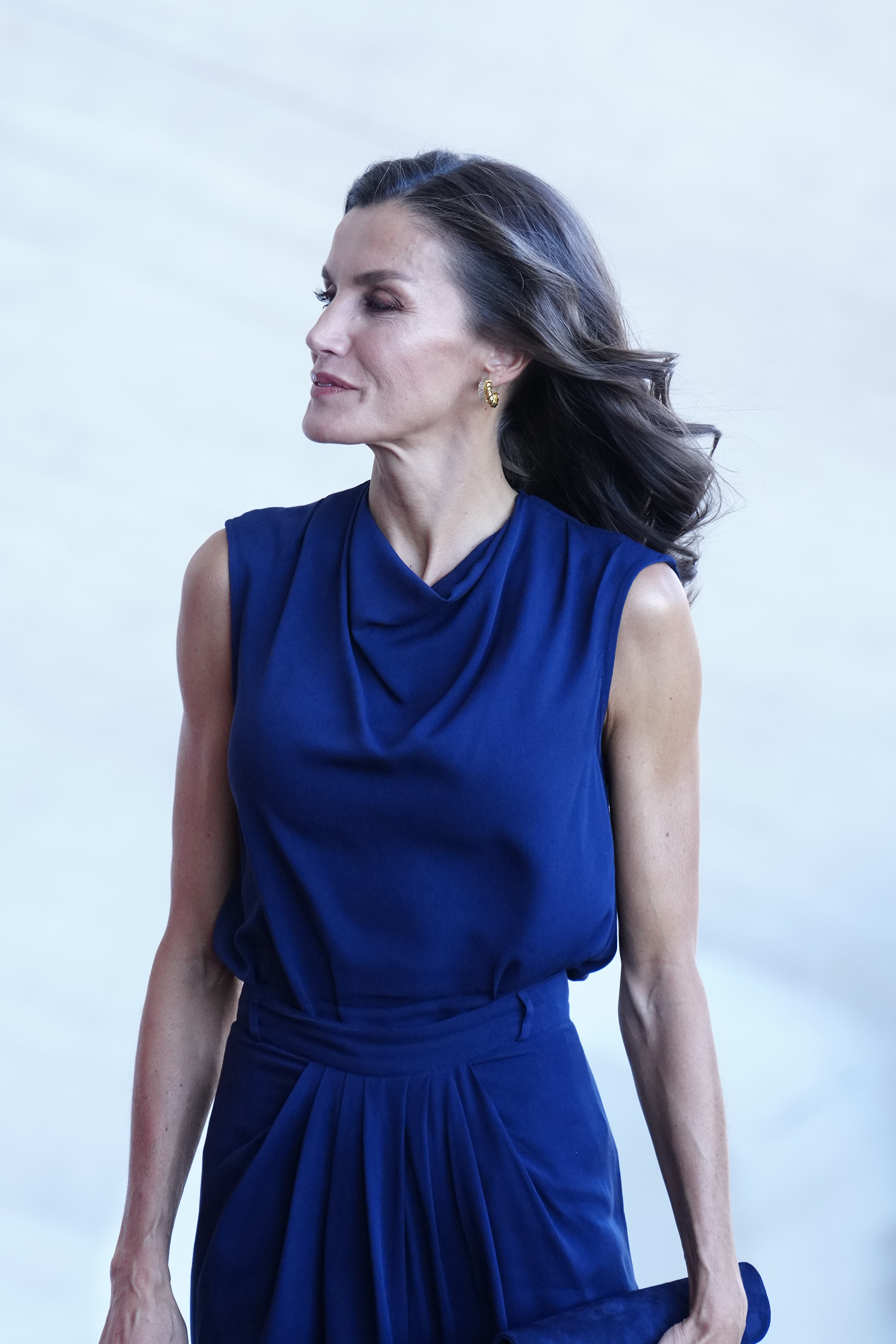 La Reina Letizia en un acto en Tenerife.