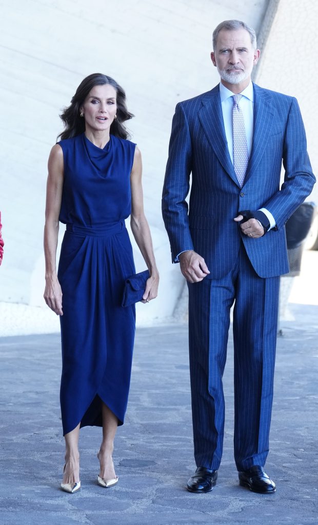 La Reina Letizia y Felipe VI en Tenerife.