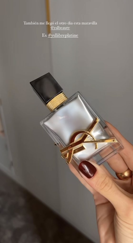 Marta López Álamo perfume otoño
