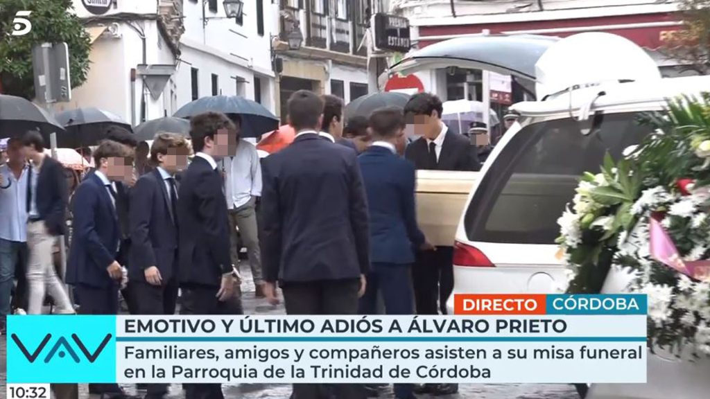 El funeral de Álvaro Prieto