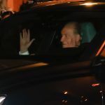 El Rey Emérito llega a la fiesta de cumpleaños privada de la Princesa Leonor