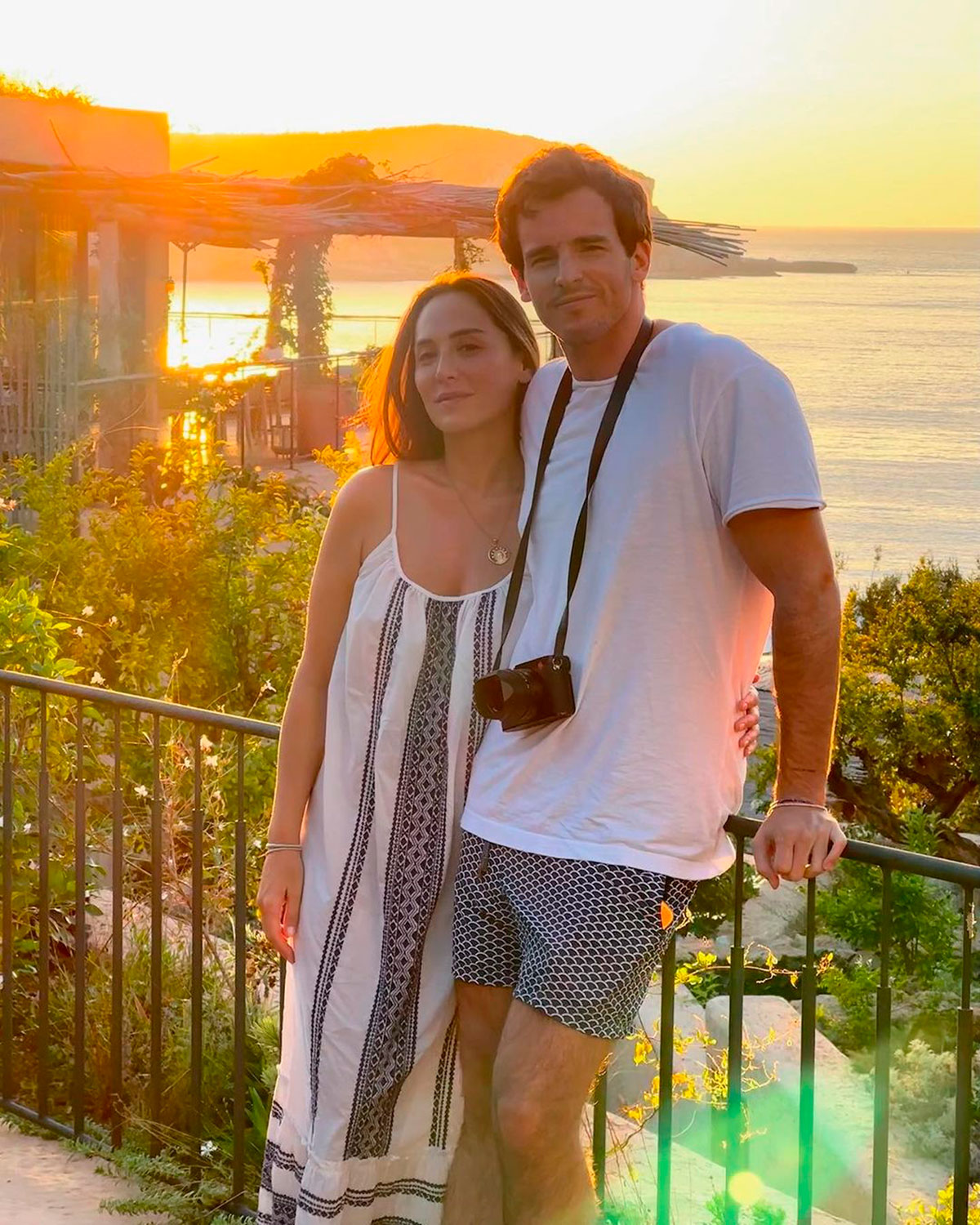 Tamara Falcó e Íñigo Onieva en el hotel de Ibiza