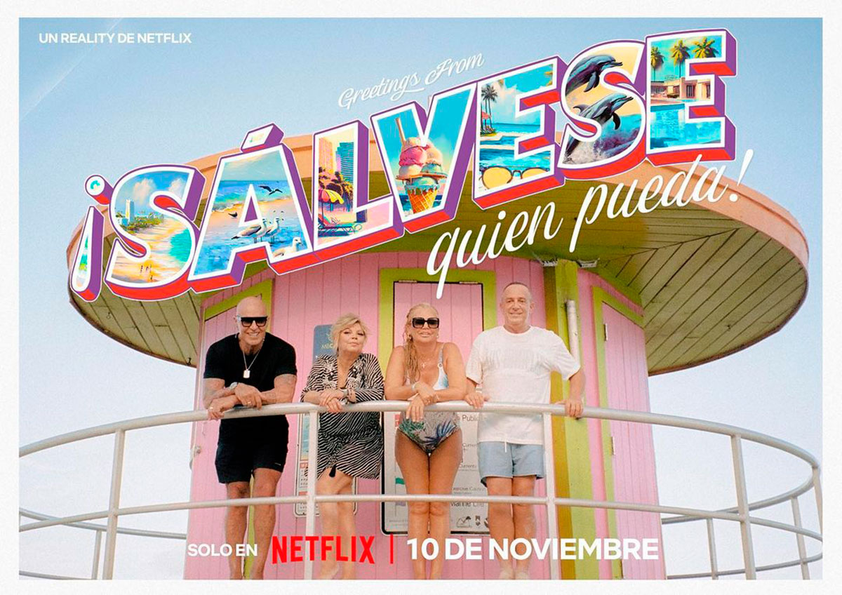 Foto promocional del reality de 'Sálvame' en Netflix