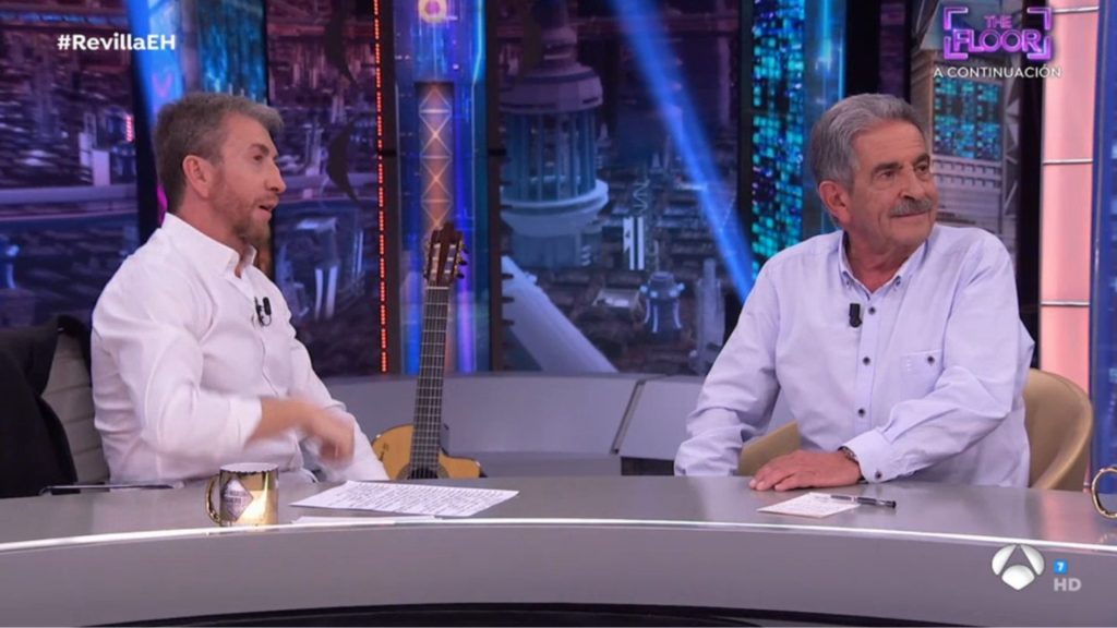 Pablo Motos y Miguel Ángel Revilla en 'El Hormiguero'