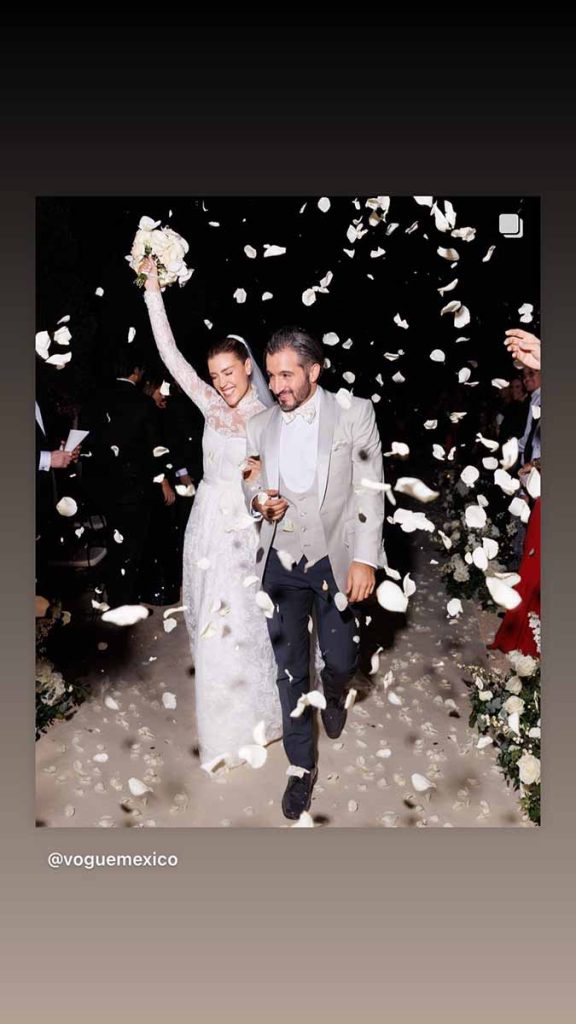 Se destapan fotos inéditas de la boda de Michelle Salas, la hija de Luis Miguel