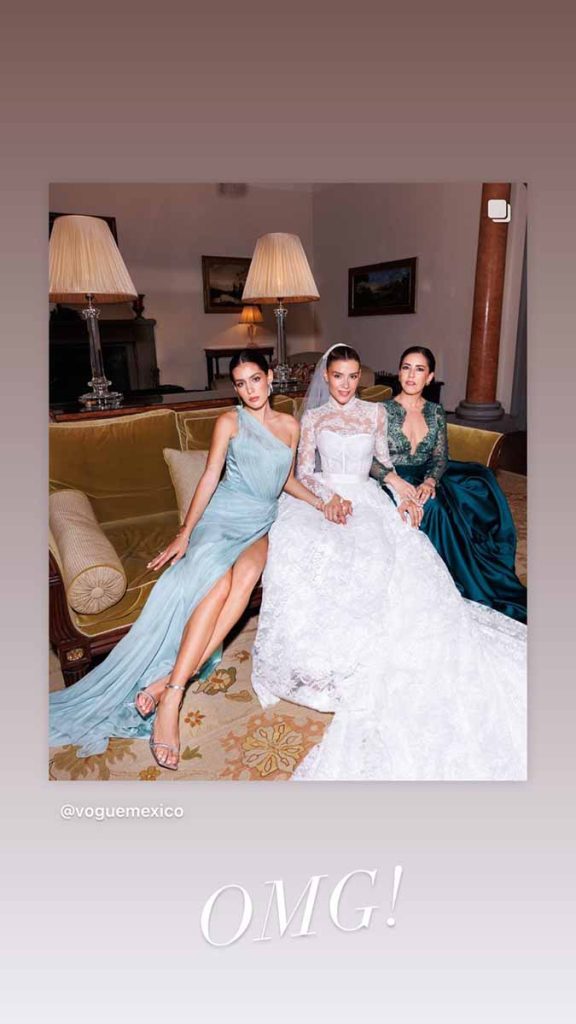 Se destapan fotos inéditas de la boda de Michelle Salas, la hija de Luis Miguel