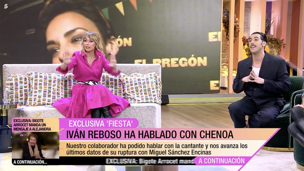 Emma García e Iván Reboso en 'Fiesta'.