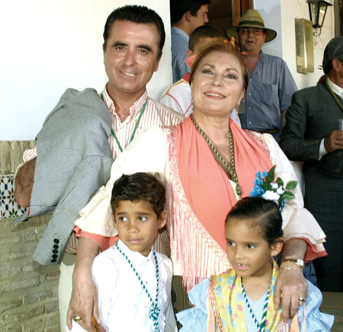 Rocío Jurado y Ortega Cano en una foto de 2002