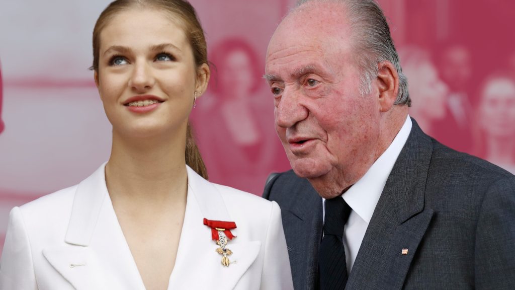 El Rey Juan Carlos, sorprendido con las palabras que la Princesa Leonor le dedicó tras años sin verse