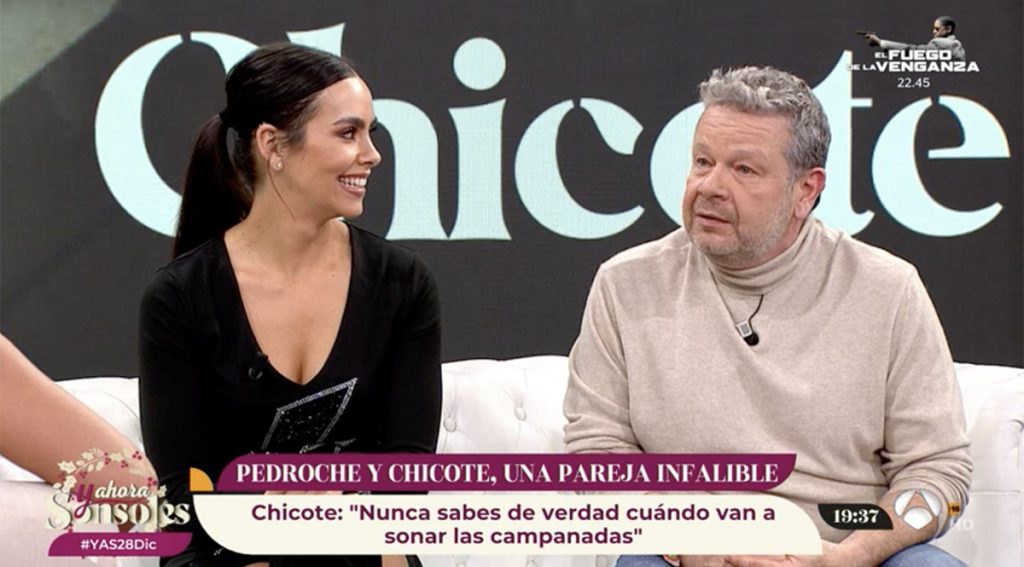 Cristina Pedroche y Alberto Chicote en 'Y ahora Sonsoles'.