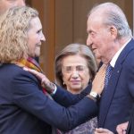 El insólito ritual de despedida del Rey Juan Carlos y la Infanta Elena en la celebración de su 60 aniversario