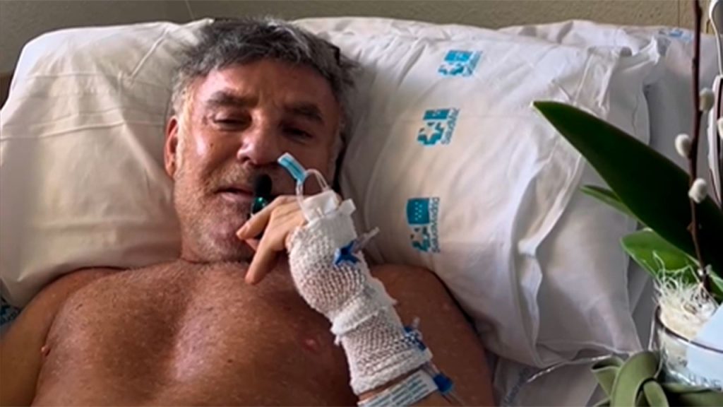 Joaquín Torres reaparece desde el hospital