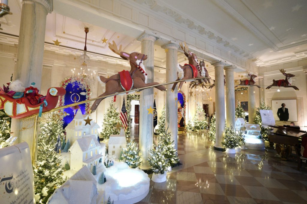 Papá Noel en la Casa Blanca