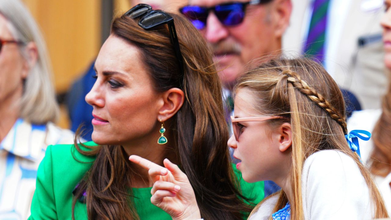 Kate Middleton y su hija Charlotte