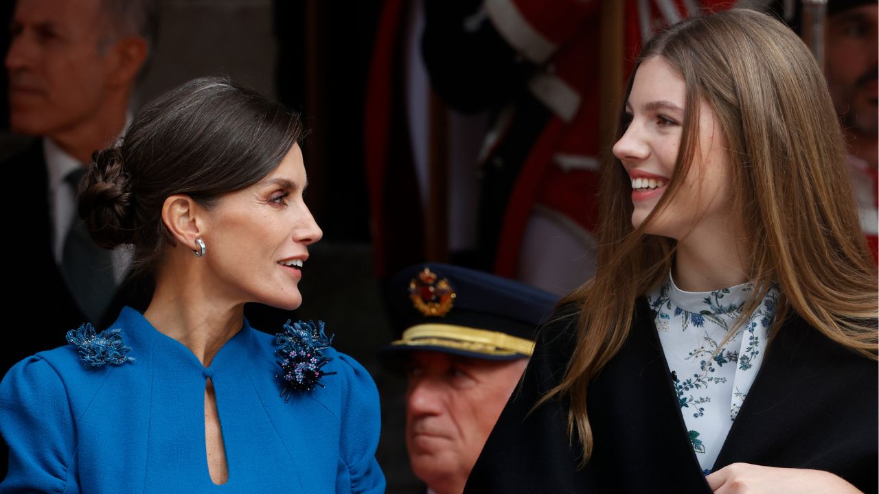 La Reina Letizia y la Infanta Sofía
