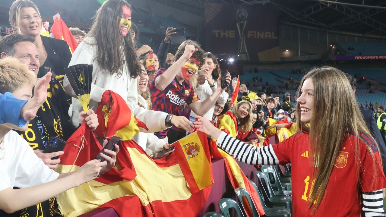 La Infanta Sofía en el Mundial Femenino de Fútbol