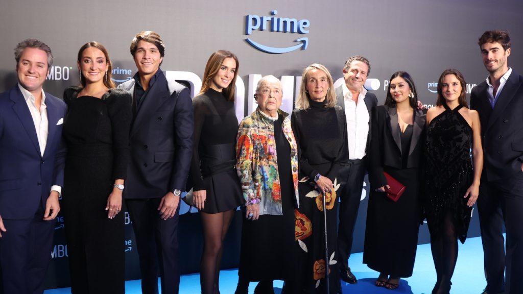 La familia Pombo en el estreno del reality de Amazon