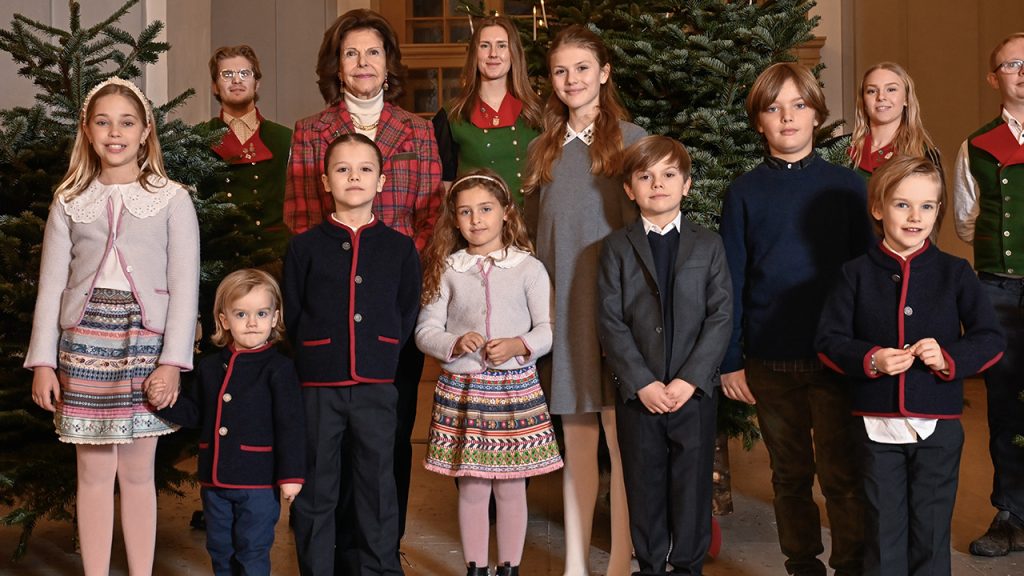 Silvia de Suecia (con todos sus nietos) cumple el sueño de la Reina Sofía