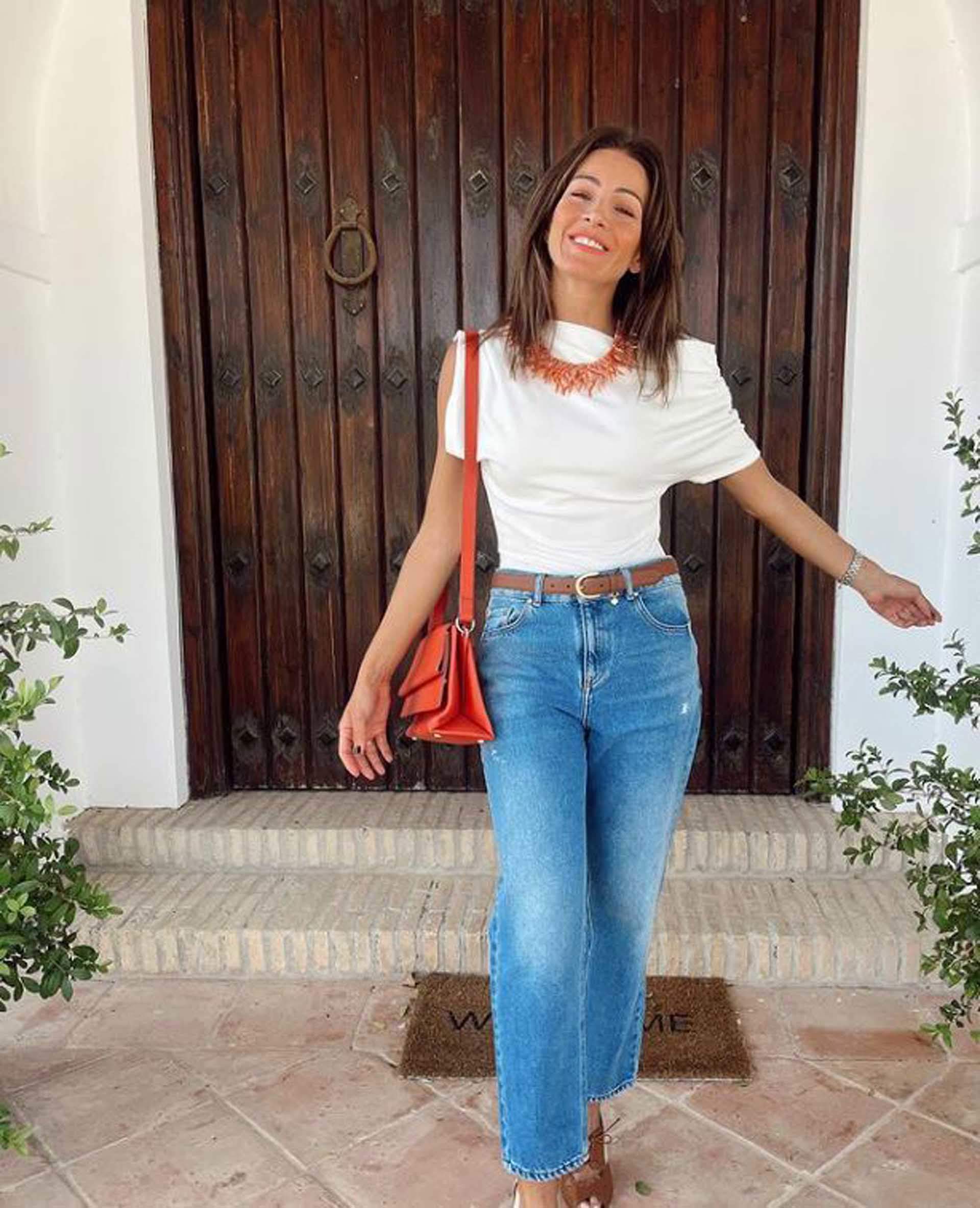 La puerta de la casa de Virginia Troconis en Sevilla