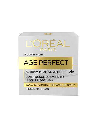 Crema facial de día L'Oréal 50ml age perfect hidratante - 9,99€ 