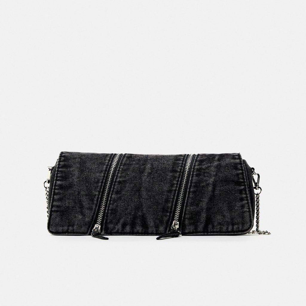 Bandolera solapa cremalleras de Zara 19,95 euros  copia