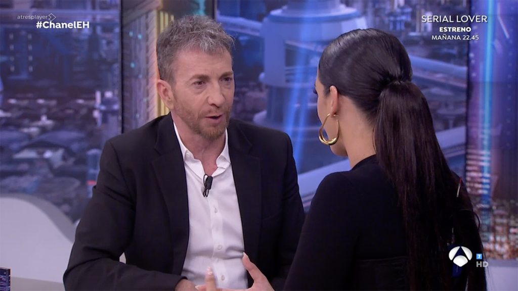 La entrevista de Pablo Motos a Chanel Terrero en 'El Hormiguero'.