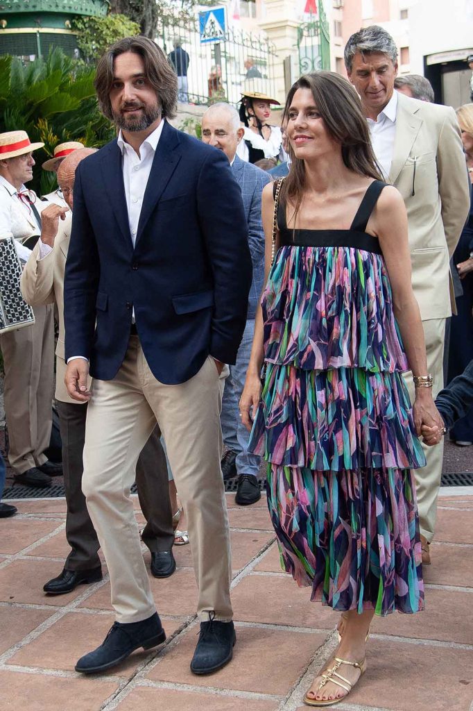 Carlota Casiraghi y Dimitri Rassam acuden al tradicional picnic que se celebra en Mónaco para despedir el verano