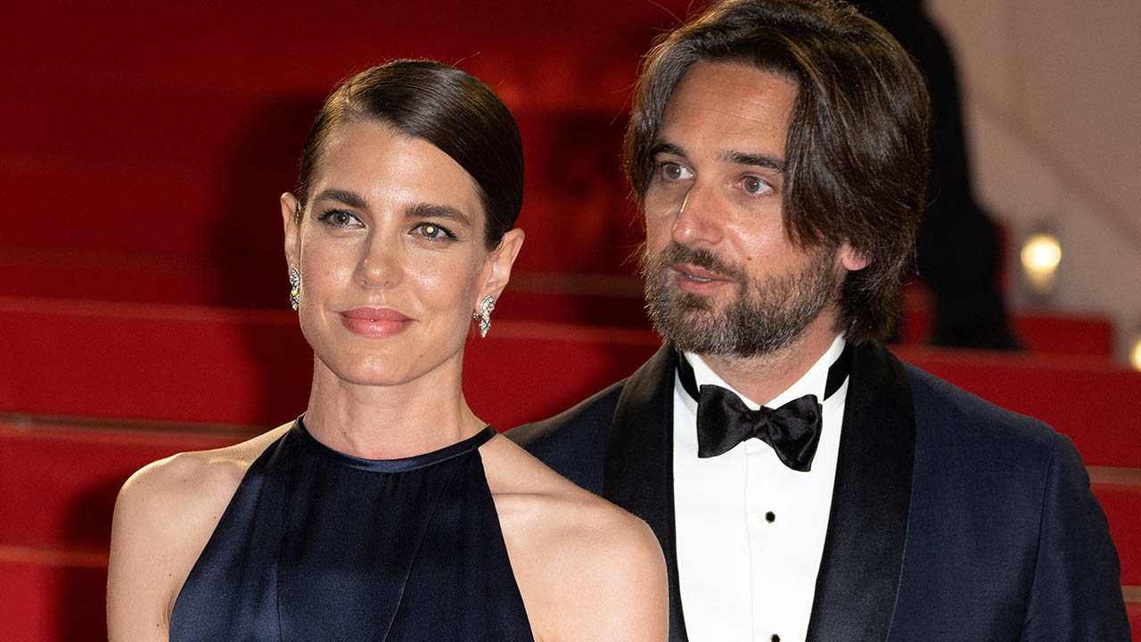 Carlota Casiraghi y Dimitri Rassam acuden al estreno de una película en Cannes
