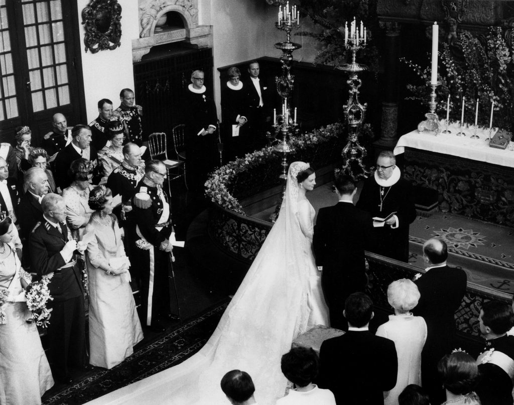 Enlace de la reina Margarita en 1967