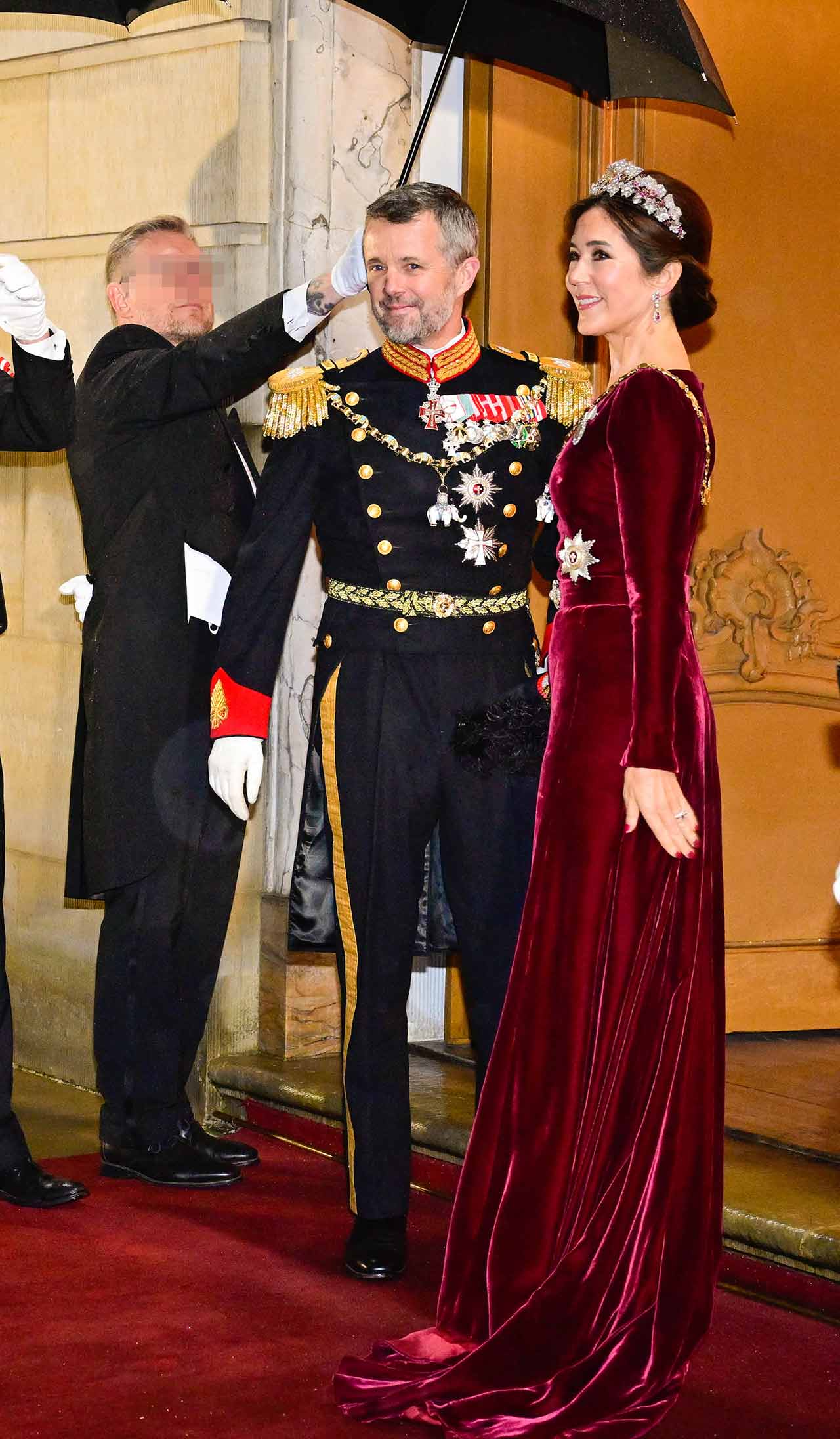 El príncipe Federico y la princesa Mary, primera aparición pública tras la abdicación de la Reina Margarita