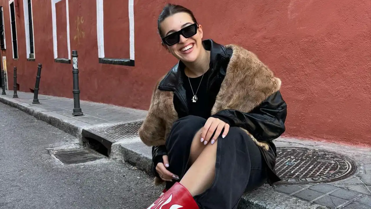 Alba Díaz estrena las botas polaina más cañeras y originales de la temporada 