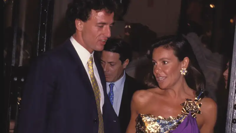 Ana Obregón y Alessandro Lequio en 1990