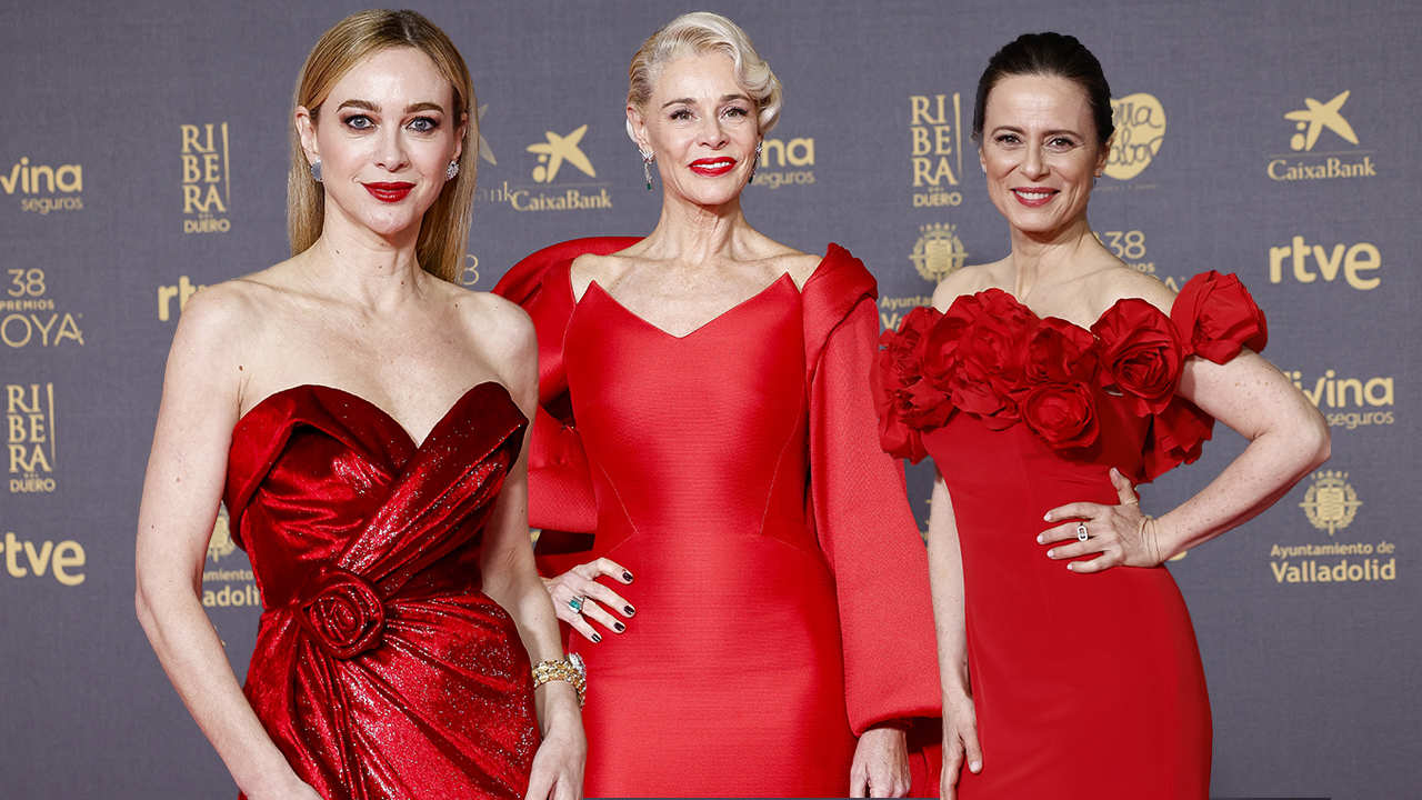 Los vestidos rojos que más impactaron en los Premios Goya 2023