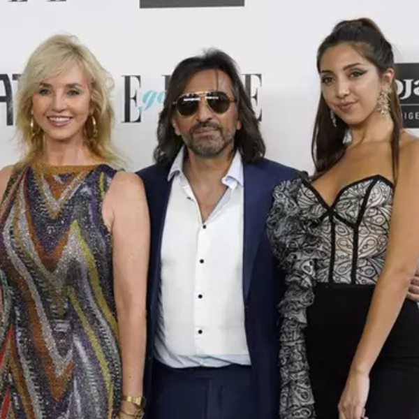 Mariola Orellana, Antonio Carmona y Lucía Fernanda Carmona