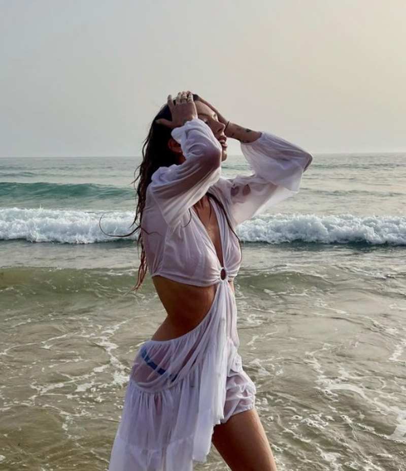Alejandra Rubio con bikini en la playa