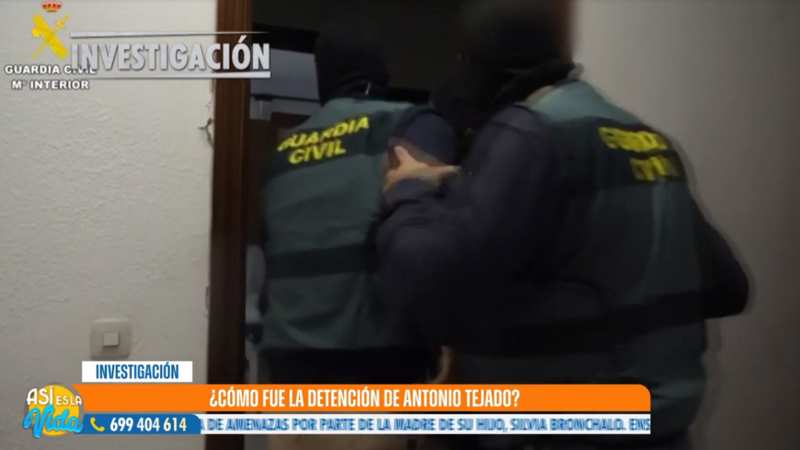 Detención de Antonio Tejado