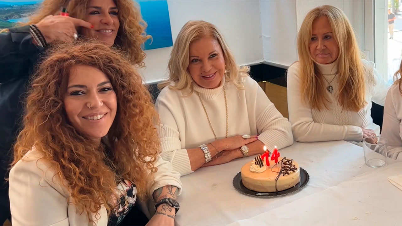Bárbara Rey celebra su 74 cumpleaños con Sofía Cristo y sus amigas por todo lo alto, pero con una sonada ausencia