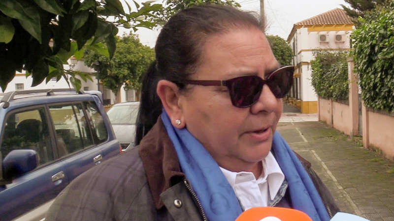 María del Monte ha concedido sus primeras declaraciones frente a los medios tras el encarcelamiento de su sobrino