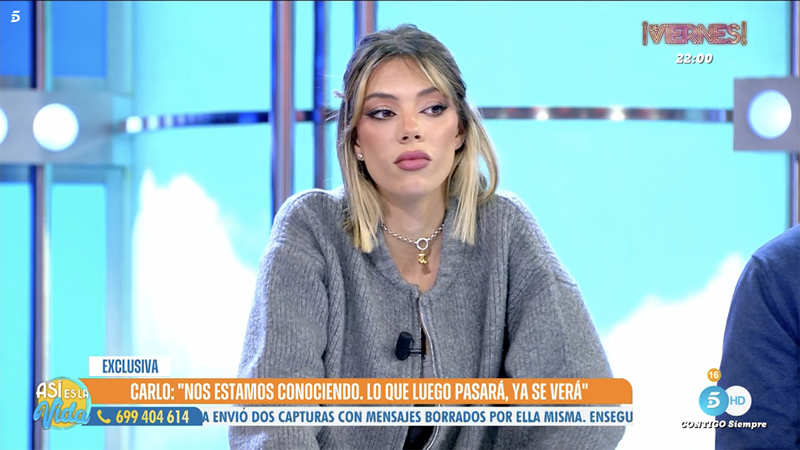 Alejandra Rubio en 'Así es la vida'