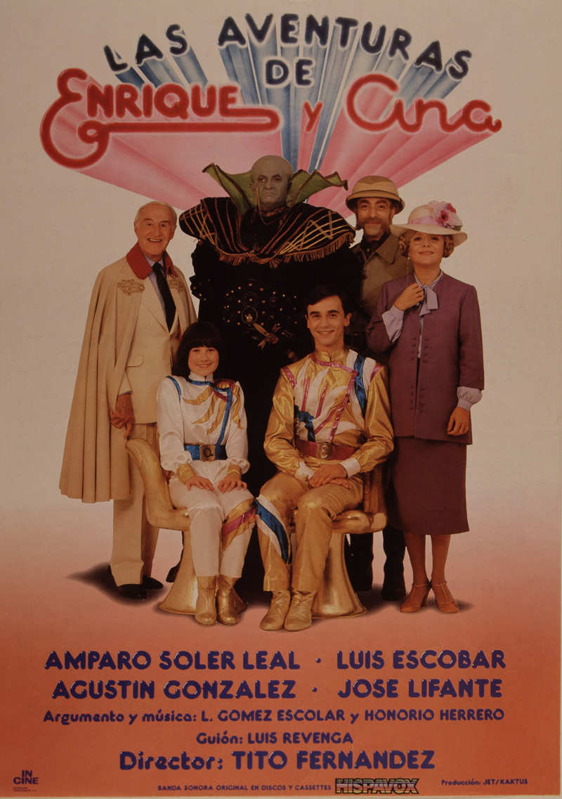 Cartel de la película 'Las aventuras de Enrique y Ana'. 