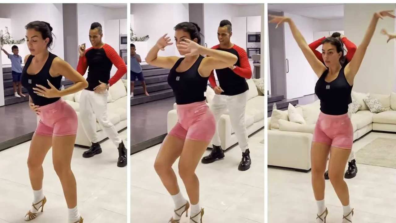 Georgina Rodríguez incendia las redes con su baile en Instagram